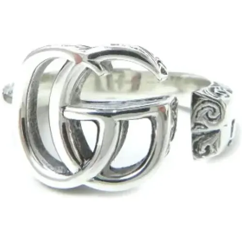 Pre-owned Metal rings , female, Sizes: ONE SIZE - Gucci Vintage - Modalova