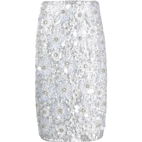 Luxurious Midi Skirt for Any Occasion , female, Sizes: XS - DES Phemmes - Modalova