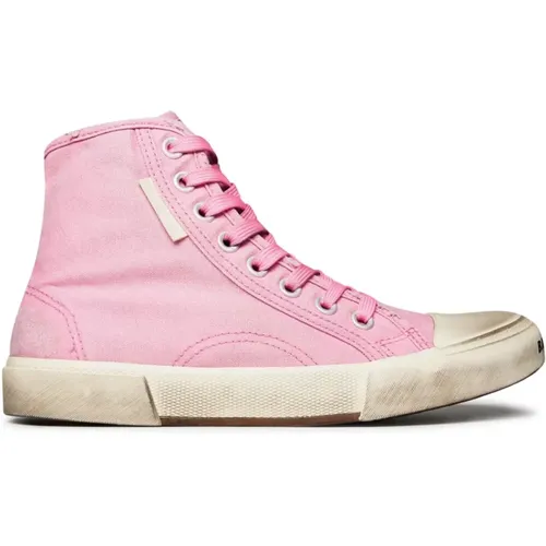 Destroyed Fabric Hi-Top Sneakers , unisex, Sizes: 5 UK, 4 UK - Balenciaga - Modalova