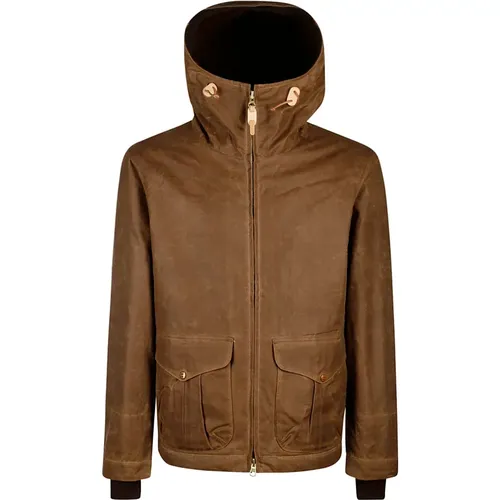 Dark Tan Blazer Coat , male, Sizes: 2XS - Manifattura Ceccarelli - Modalova