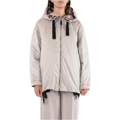 Reversible Greenlo Jacket with Hood , female, Sizes: S, 3XS, 2XS, XS - Max Mara - Modalova