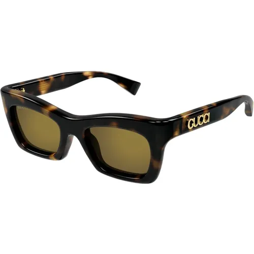 Stylish Sunglasses for Women , female, Sizes: 50 MM - Gucci - Modalova