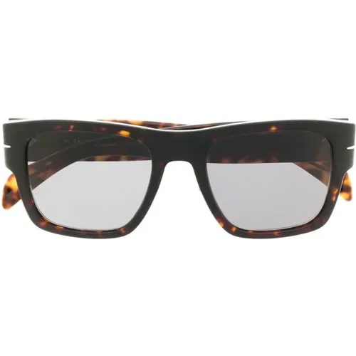 Db7000Bold 086Ir Sonnenbrille , Herren, Größe: 52 MM - Eyewear by David Beckham - Modalova