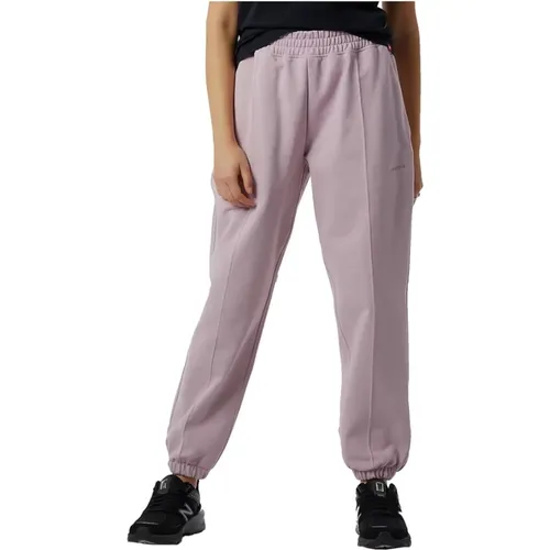 Sweatpants , female, Sizes: S, M - New Balance - Modalova