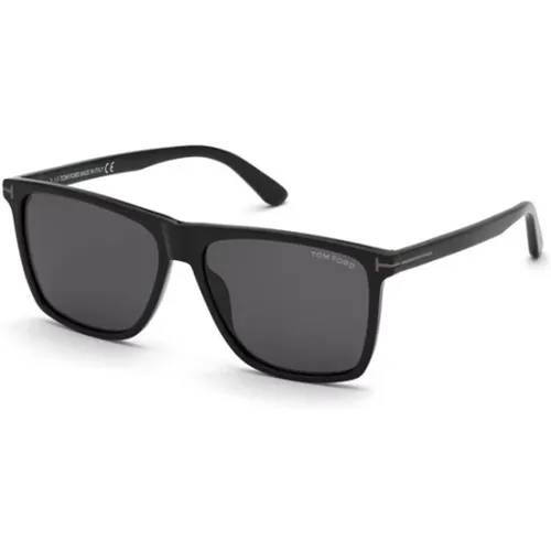 Stilvolle Schwarze Sonnenbrille , unisex, Größe: 59 MM - Tom Ford - Modalova
