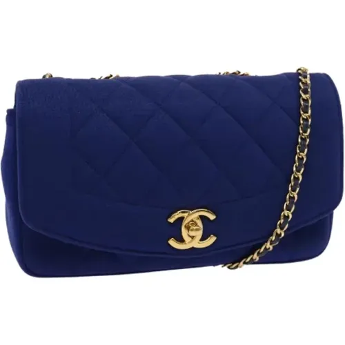 Pre-owned Cotton chanel-bags , female, Sizes: ONE SIZE - Chanel Vintage - Modalova