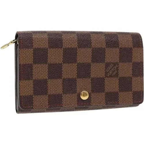 Pre-owned Canvas wallets , female, Sizes: ONE SIZE - Louis Vuitton Vintage - Modalova