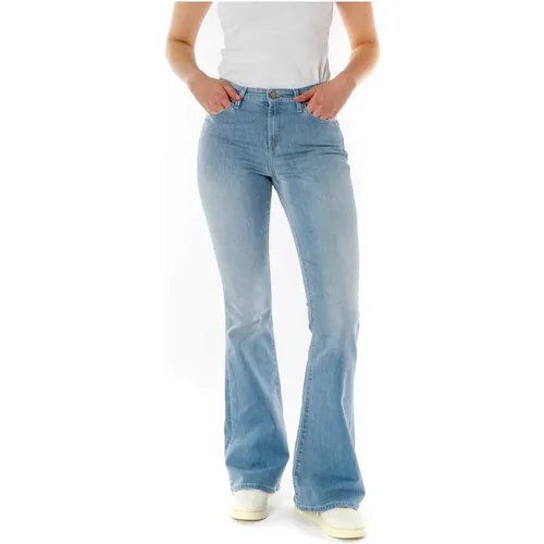 Jane Flared Fit High Waist Jeans , Damen, Größe: W27 L30 - Denham - Modalova