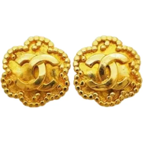 Pre-owned Metal chanel-jewelry , female, Sizes: ONE SIZE - Chanel Vintage - Modalova