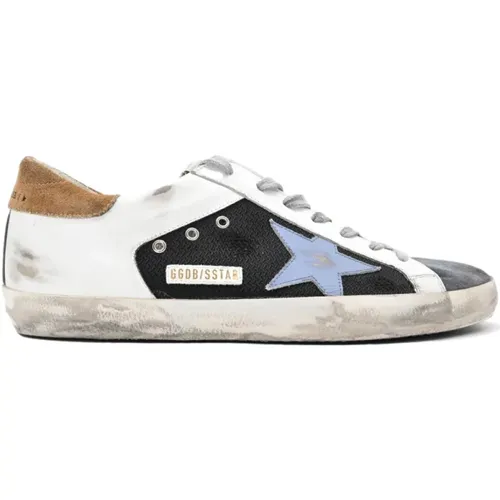 Black Ice Star Sneakers , male, Sizes: 9 UK - Golden Goose - Modalova