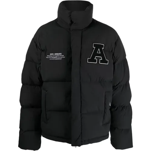 Varsity halo down jacket , male, Sizes: XL, M, S, L - Axel Arigato - Modalova