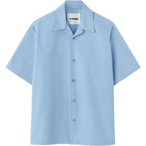 Short Sleeve Shirts , male, Sizes: M, L - Jil Sander - Modalova