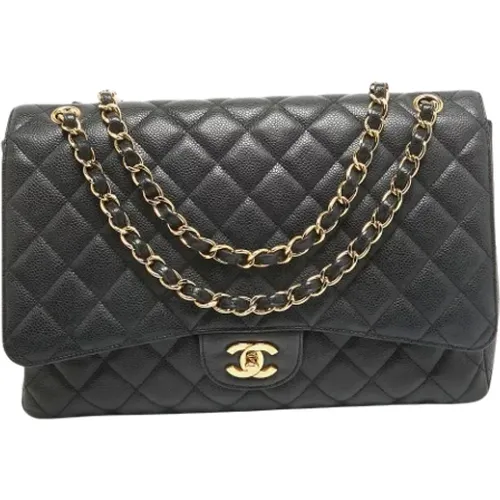 Pre-owned Leather chanel-bags , female, Sizes: ONE SIZE - Chanel Vintage - Modalova