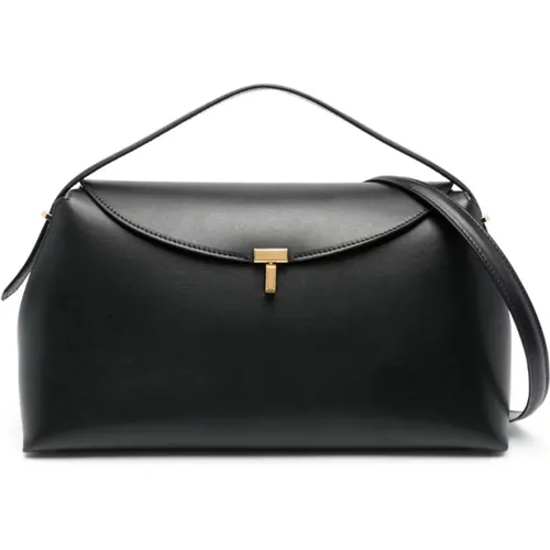 T-Lock Top Handle Bag , female, Sizes: ONE SIZE - TotêMe - Modalova