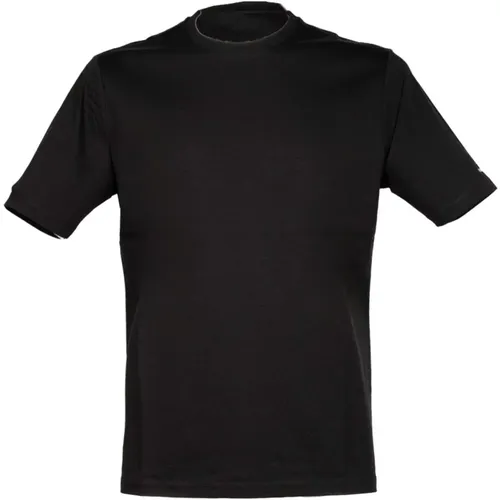 Cotton Ribbed Neck T-shirt , male, Sizes: S, XL, 2XL, 3XL, M, L - People of Shibuya - Modalova