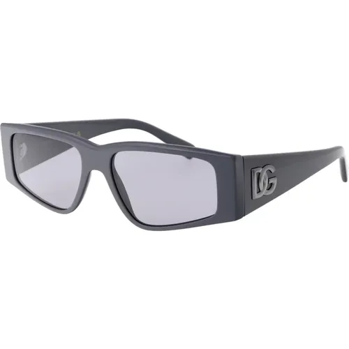 Stylish Sunglasses with Model 0Dg4453 , male, Sizes: 55 MM - Dolce & Gabbana - Modalova