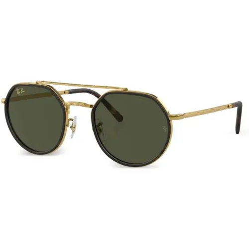 Gold Sunglasses with Original Accessories , female, Sizes: 53 MM - Ray-Ban - Modalova