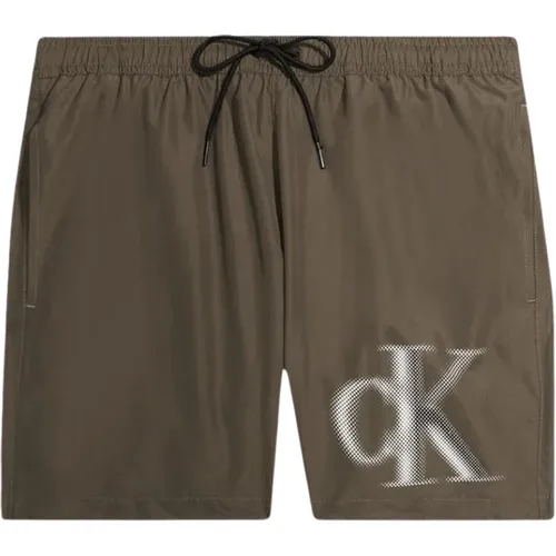 Herren Badehose - Km0Km00800 , Herren, Größe: M - Calvin Klein - Modalova