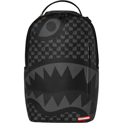 Hangover Drip Check Backpack , unisex, Sizes: ONE SIZE - Sprayground - Modalova