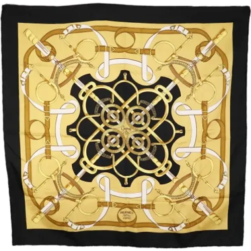 Pre-owned Silk scarves , female, Sizes: ONE SIZE - Hermès Vintage - Modalova