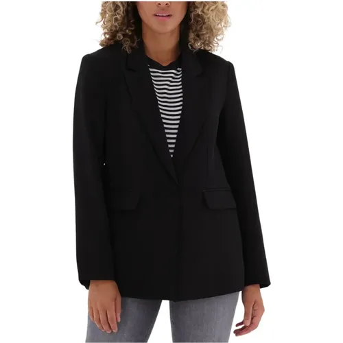 Schwarzer Blazer Yasbluris Ls Blazer , Damen, Größe: XL - Y.A.S - Modalova