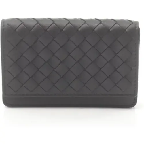 Pre-owned Leather wallets , female, Sizes: ONE SIZE - Bottega Veneta Vintage - Modalova