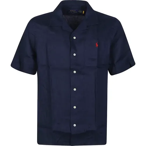 Navy Sport Hemd Polo Ralph Lauren - Polo Ralph Lauren - Modalova