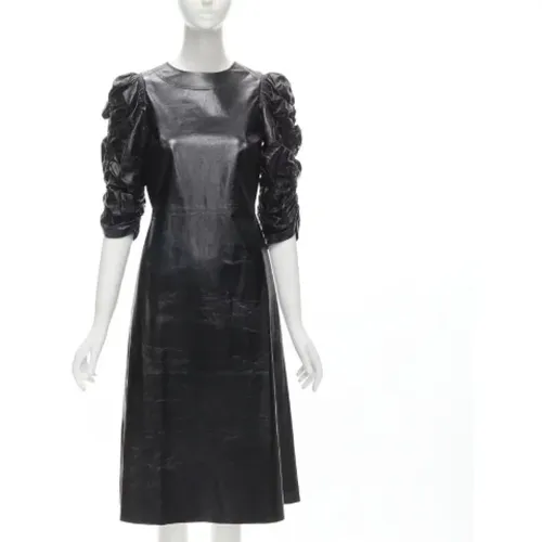 Pre-owned Leather dresses , female, Sizes: S - Celine Vintage - Modalova