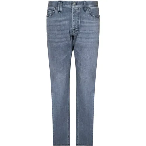 Luxus Graue Jeans Aw24 , Herren, Größe: W30 - Brioni - Modalova