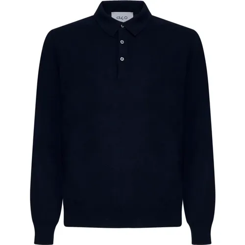 Blaue Pullover für Männer D4.0 - D4.0 - Modalova