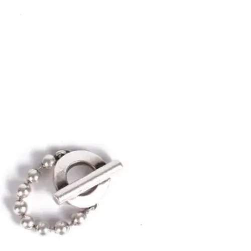 Pre-owned Silver rings , female, Sizes: ONE SIZE - Gucci Vintage - Modalova