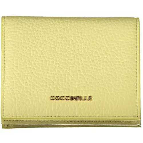 Leather Wallet with Multiple Features , female, Sizes: ONE SIZE - Coccinelle - Modalova