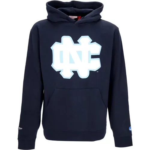 North Carolina Tar Heels Logo Hoodie , Herren, Größe: L - Mitchell & Ness - Modalova