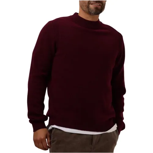 Herren Lambswool Strickpullover , Herren, Größe: 2XL - Anerkjendt - Modalova