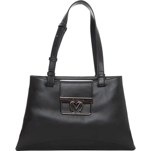 Stylish Large Shopping Bag , female, Sizes: ONE SIZE - Love Moschino - Modalova