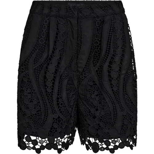 Schwarze Spitzen-Shorts & -Slips , Damen, Größe: XL - Copenhagen Muse - Modalova