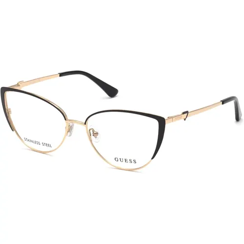 Stylische Brillen mit Trendigen Rahmen , Damen, Größe: 56 MM - Guess - Modalova