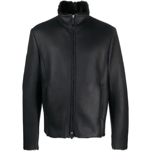 Blouson jacket , male, Sizes: M, 4XL, L - Giorgio Armani - Modalova