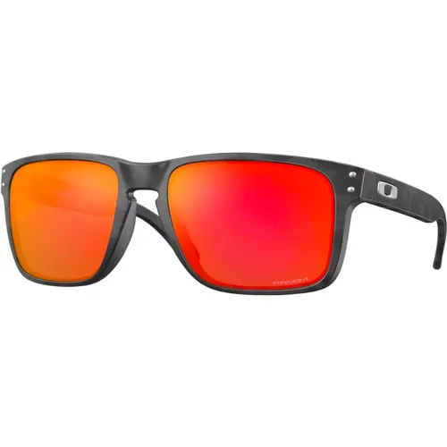 Matte Camo Sunglasses with Prizm Ruby , male, Sizes: 59 MM - Oakley - Modalova