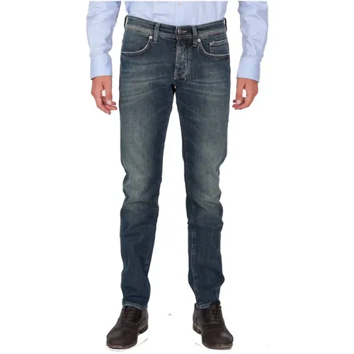 Slim-fit Jeans , male, Sizes: W42 - Siviglia - Modalova