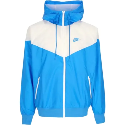 Sportswear Windrunner Hooded Jacket /White , male, Sizes: XL, S, L - Nike - Modalova