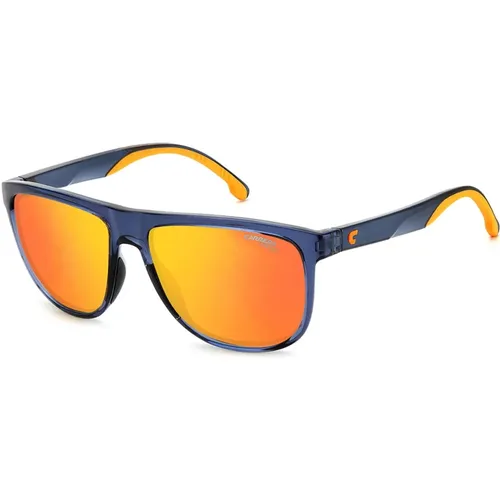 Stylish Sunglasses with Contrasting Details , unisex, Sizes: 58 MM - Carrera - Modalova