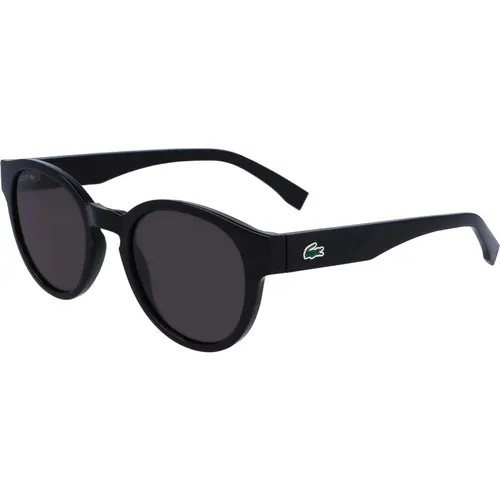 Schwarz/Graue Sonnenbrille L6000S , Damen, Größe: 51 MM - Lacoste - Modalova