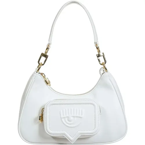Weiße Tasche von Chiara Ferragni , Damen, Größe: ONE Size - Chiara Ferragni Collection - Modalova
