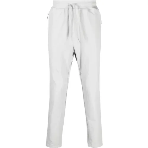 Grey Sporty Trousers with Logo Detail , male, Sizes: XL, M, 2XL, L - C.P. Company - Modalova