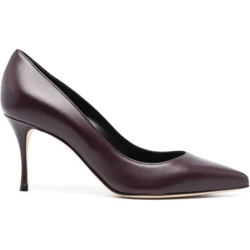 Burgundy Vernice Salon Shoes , female, Sizes: 3 UK, 4 UK, 5 UK - Sergio Rossi - Modalova