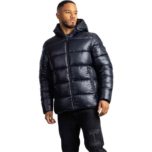 Men`s Logo Tape Winter Jacket , male, Sizes: L, XL - Michael Kors - Modalova