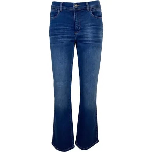 Elephant Flare Jeans , female, Sizes: M, 3XL, 2XL, L, XS - 2-Biz - Modalova