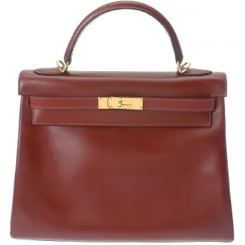 Pre-owned Leather handbags , female, Sizes: ONE SIZE - Hermès Vintage - Modalova