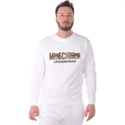 Hoodies , Herren, Größe: M - Moschino - Modalova